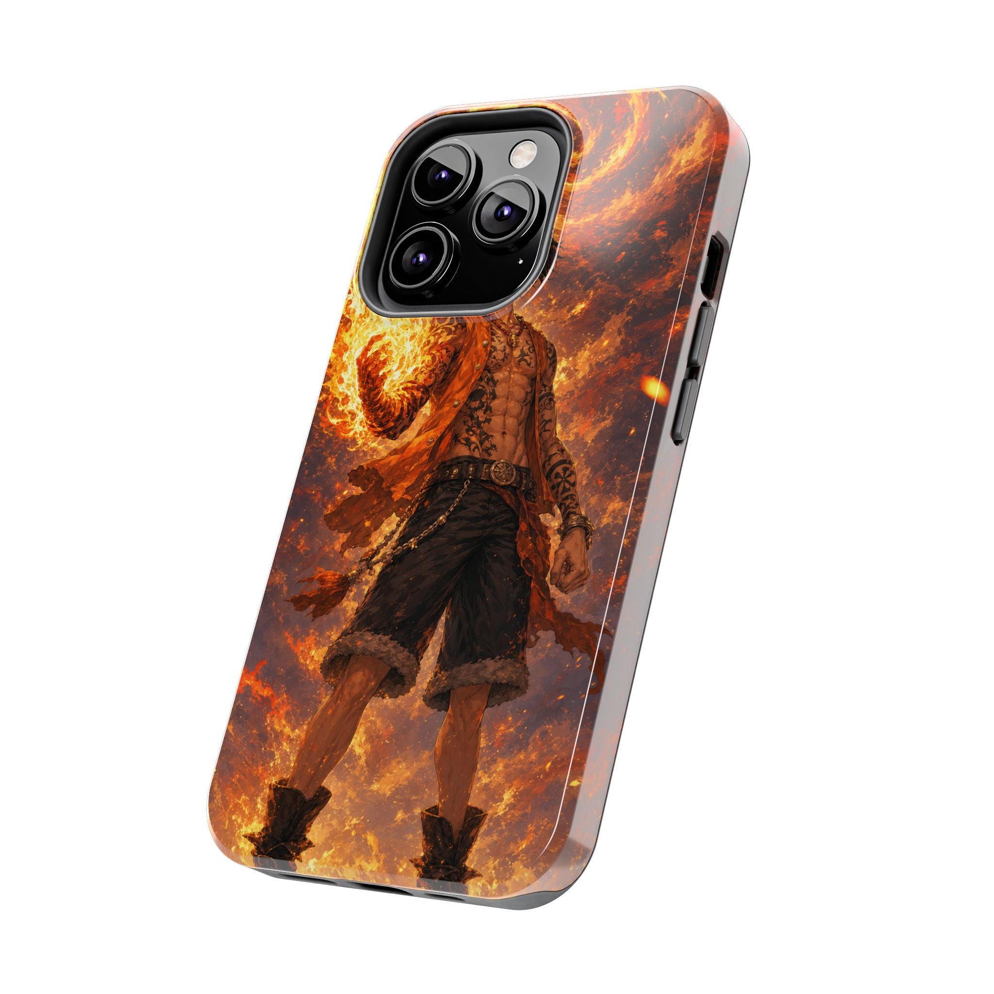 Ace Fire Fist Anime Phone Case - Tough Case