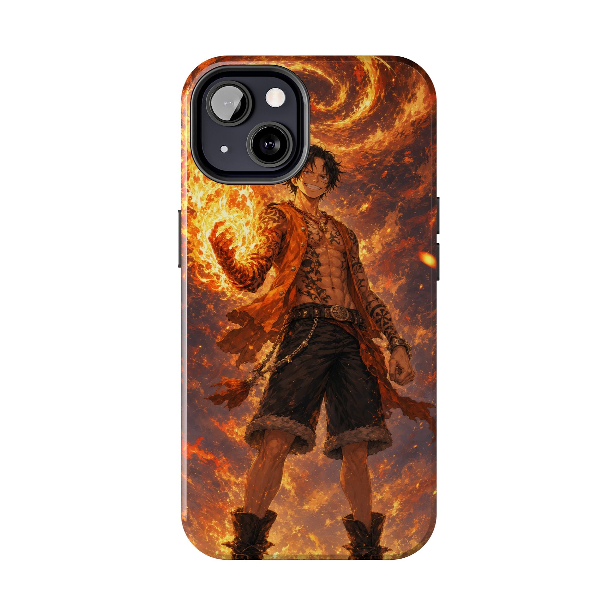 Ace Fire Fist Anime Phone Case - Tough Case