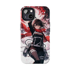 Mikasa The Last Warrior Anime Phone Case - Tough Case