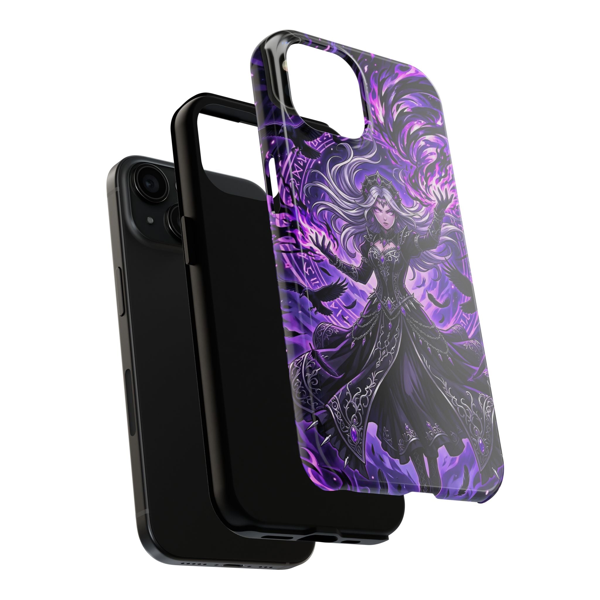 Dark Sorceress Anime Phone Case - Tough Case