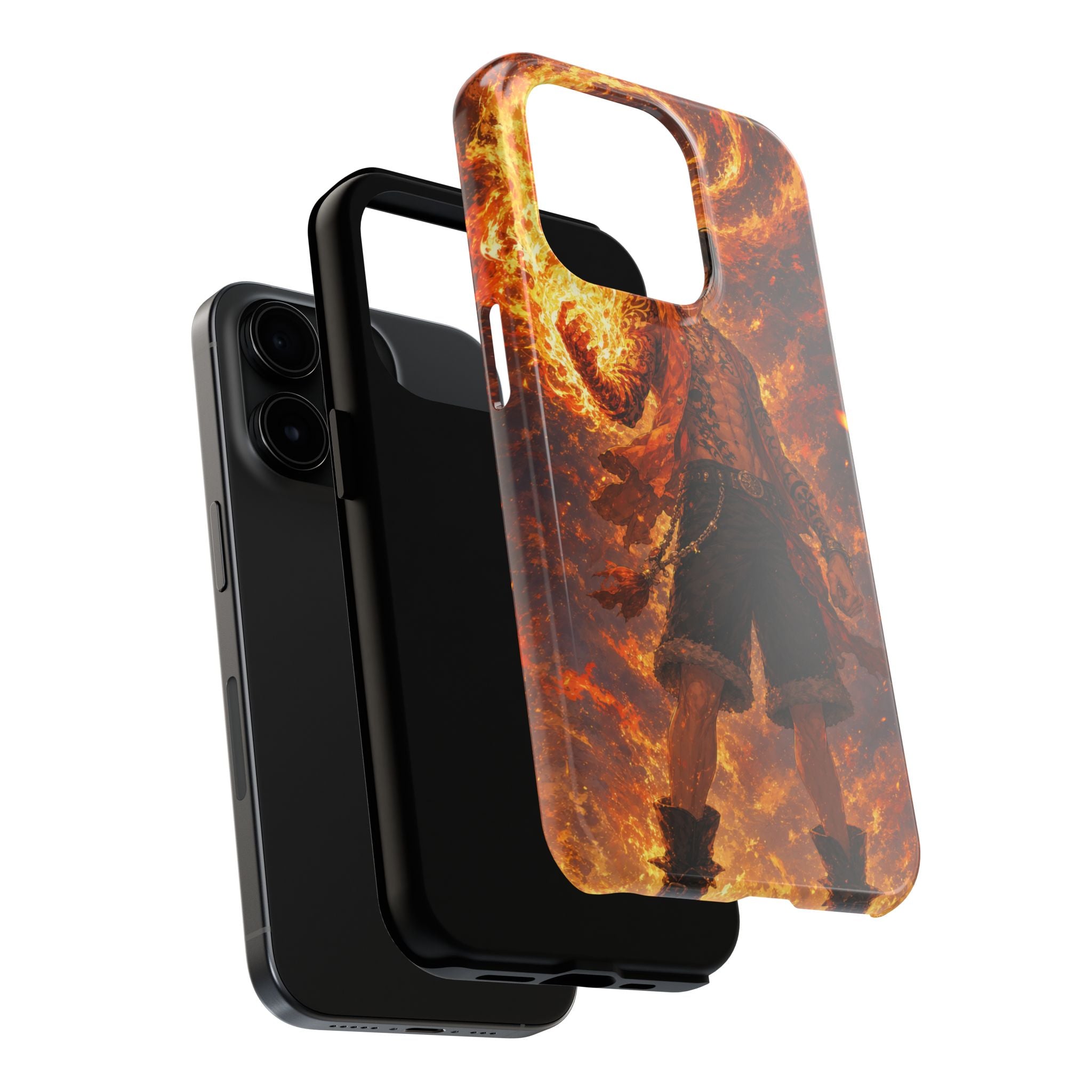 Ace Fire Fist Anime Phone Case - Tough Case