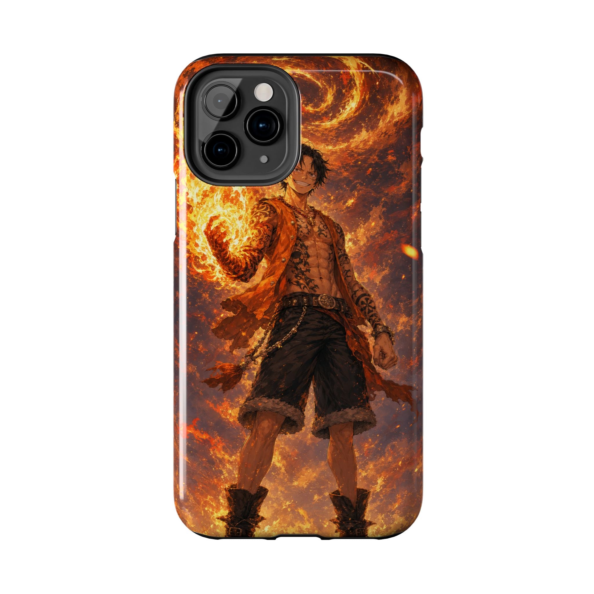Ace Fire Fist Anime Phone Case - Tough Case