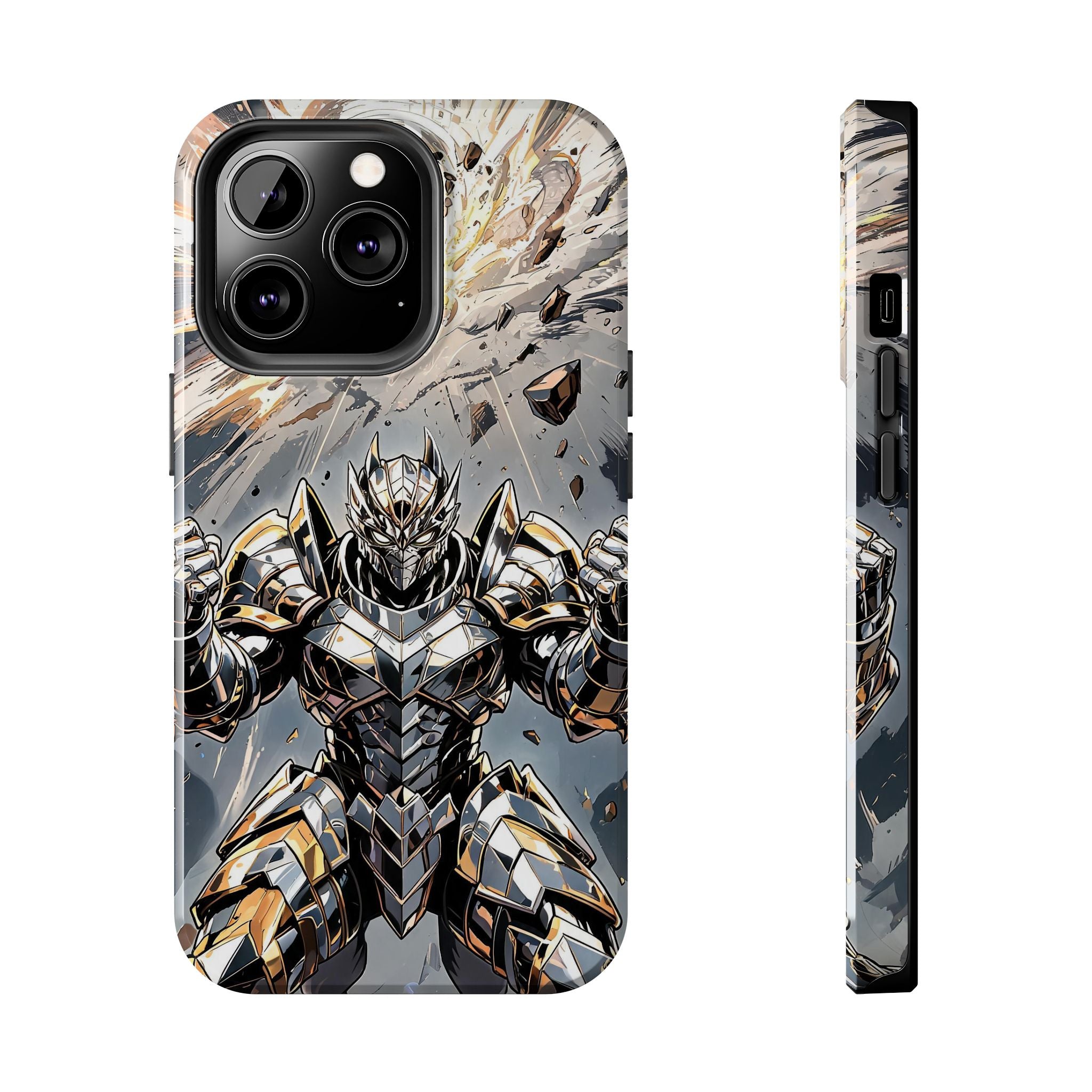 Armored Tital Cel Shaded Anime Phone Case - Tough Case