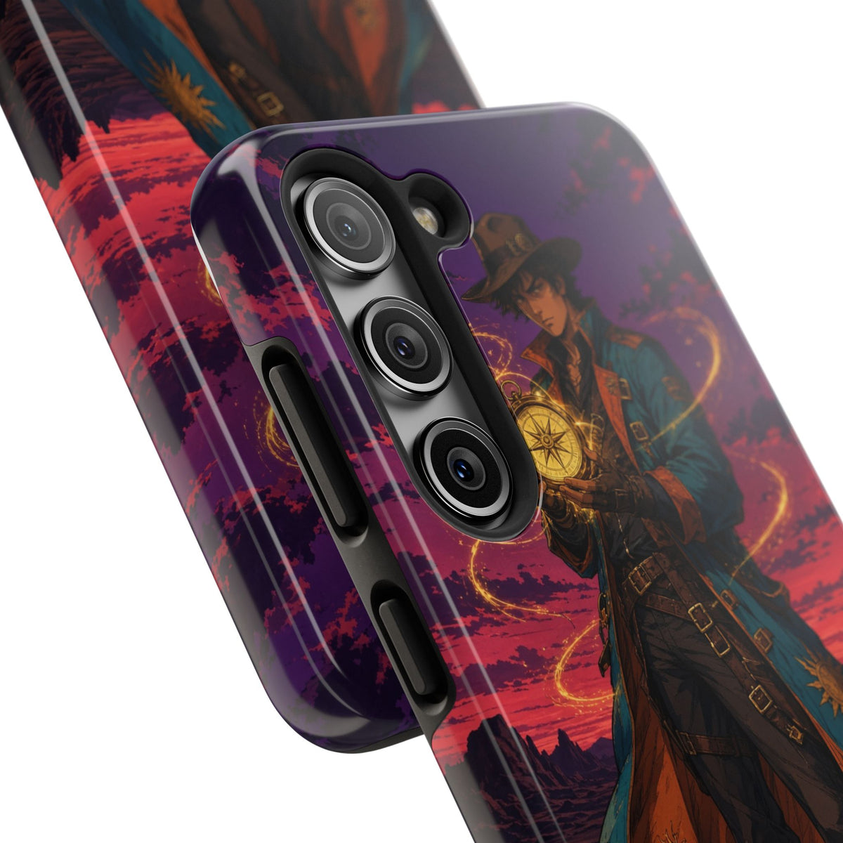 Desert Compass Racer Anime Phone Case - Tough Case