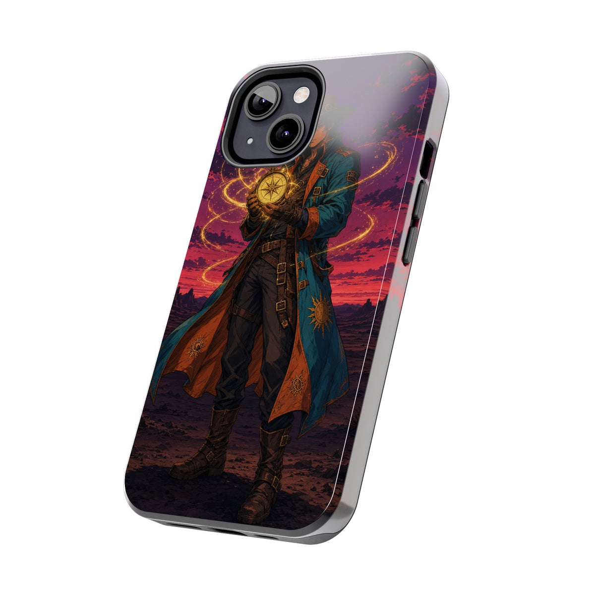 Desert Compass Racer Anime Phone Case - Tough Case