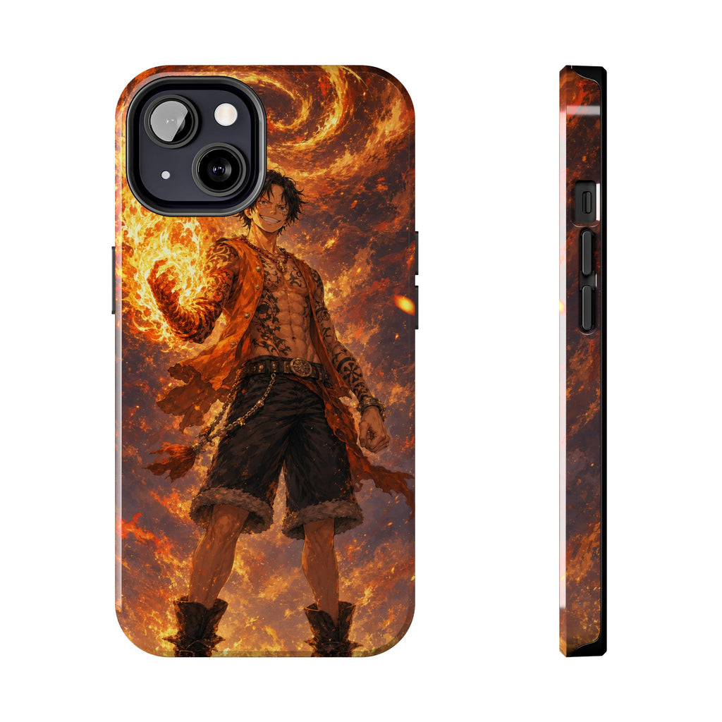 Ace Fire Fist Anime Phone Case - Tough Case