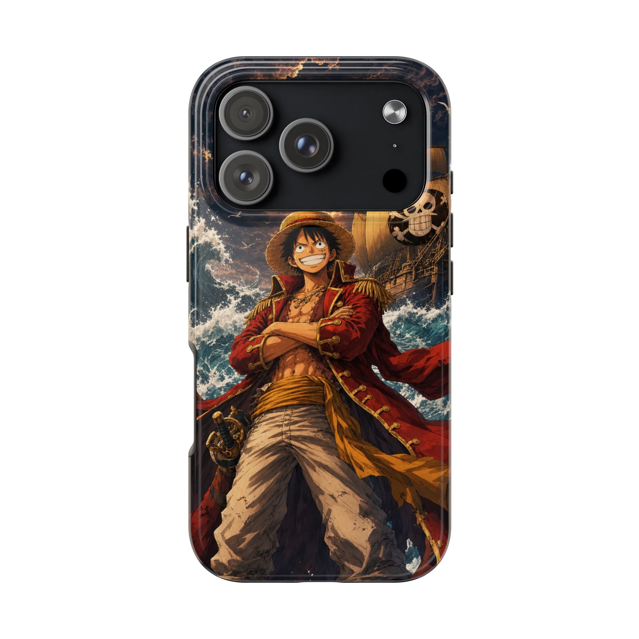 Luffy Pirate King Anime Phone Case - Tough Case
