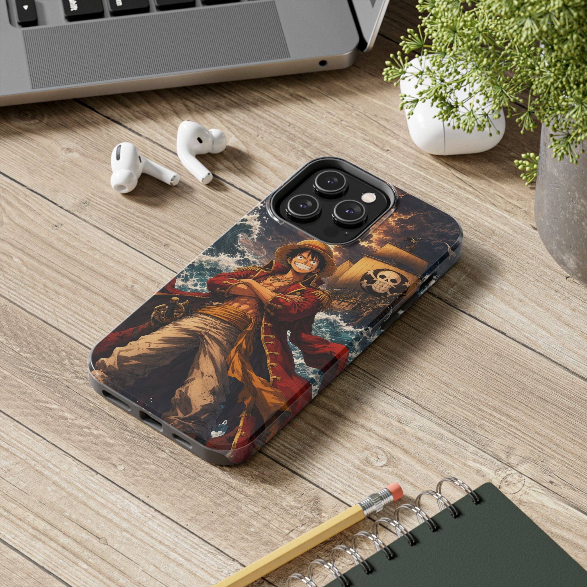 Luffy Pirate King Anime Phone Case - Tough Case