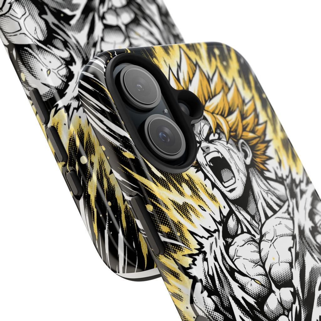 Golden Warrior Anime Phone Case - Tough Case