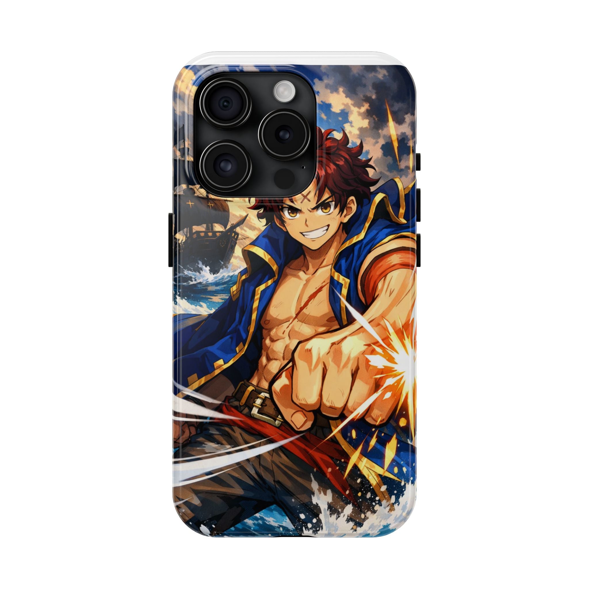 Rubber Captain Anime Phone Case