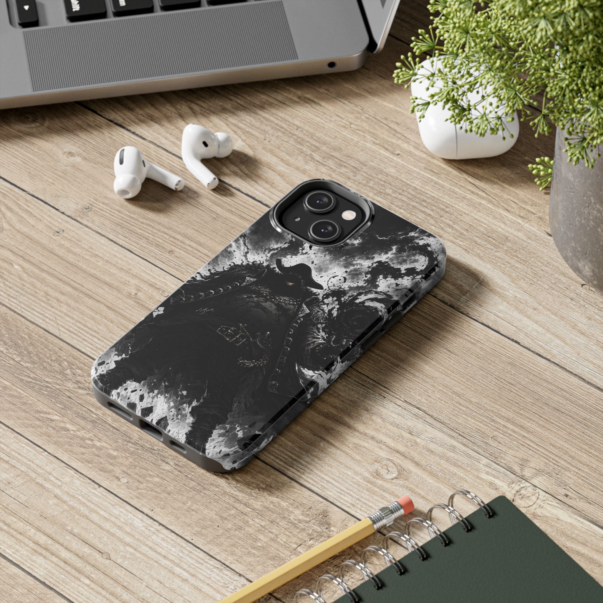 Blackbeard Darkness Unleashed Anime Phone Case - Tough Case