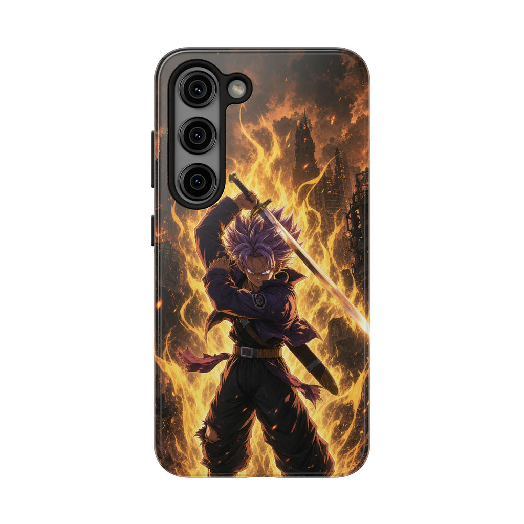 Future Trunks Last Hope Anime Phone Case - Tough Case