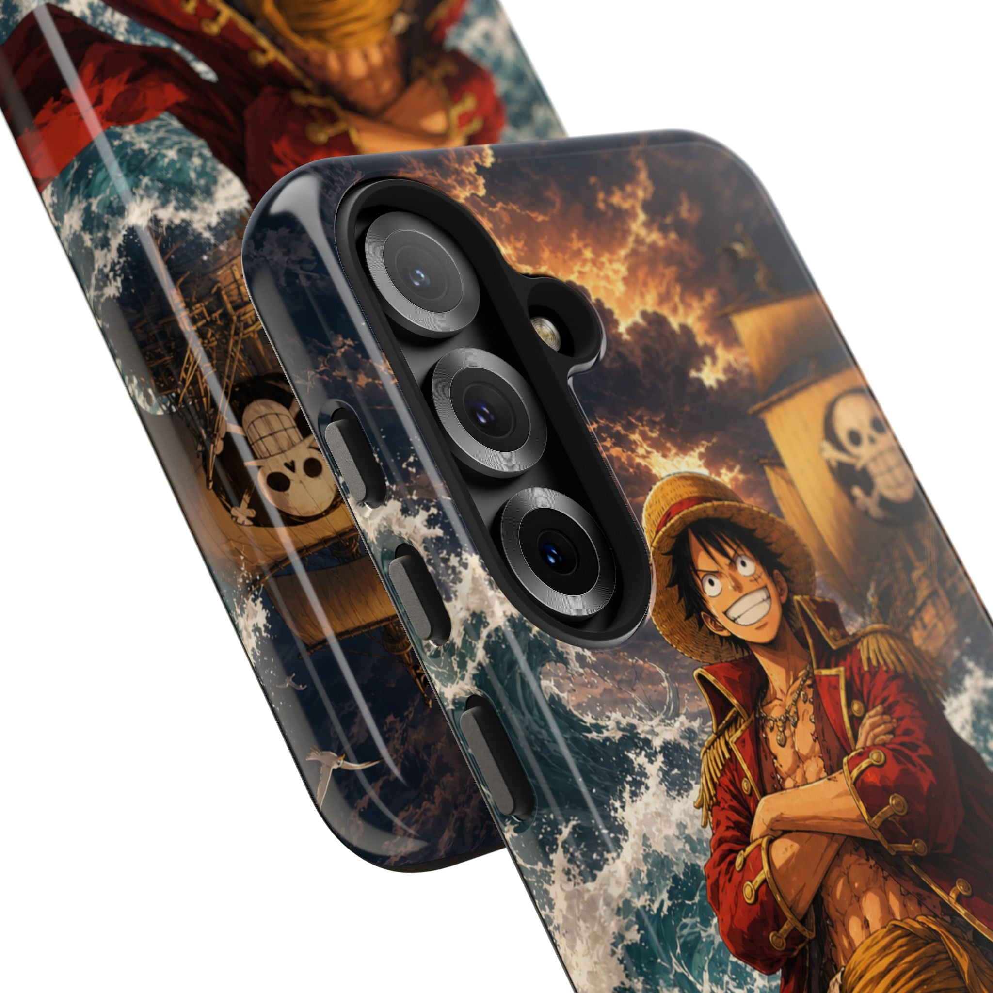 Luffy Pirate King Anime Phone Case - Tough Case