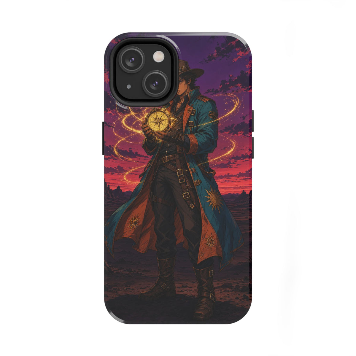 Desert Compass Racer Anime Phone Case - Tough Case
