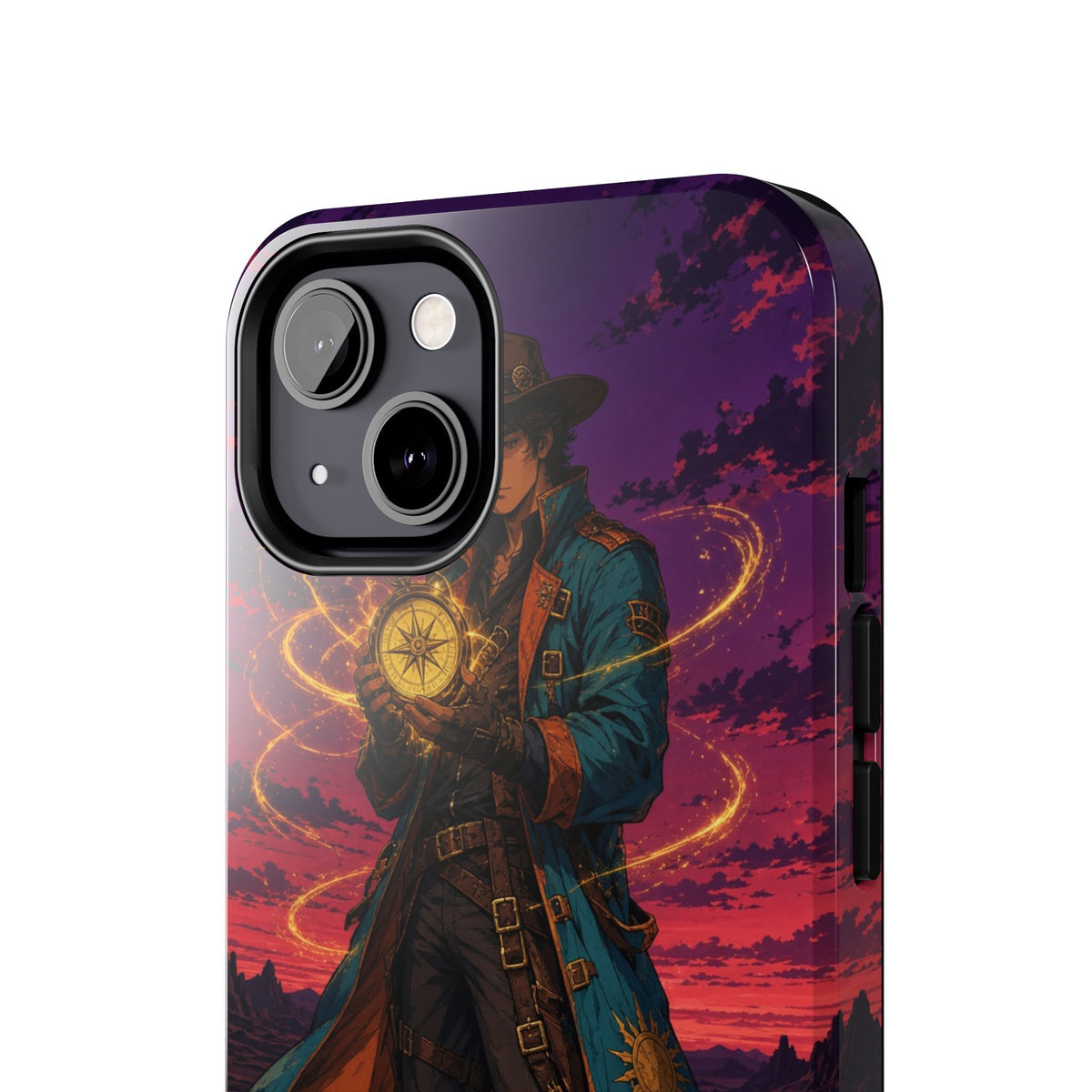 Desert Compass Racer Anime Phone Case - Tough Case