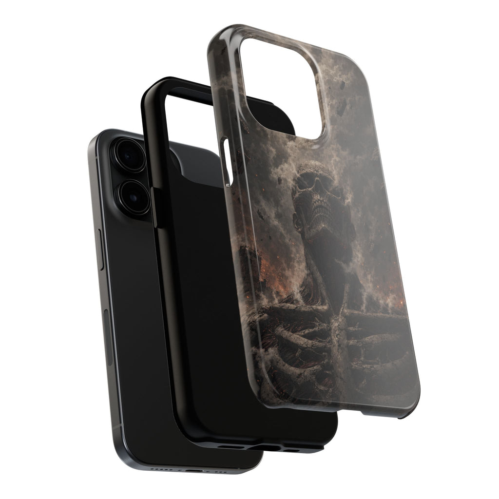 Colossal Titan Steam God Anime Phone Case - Tough Case