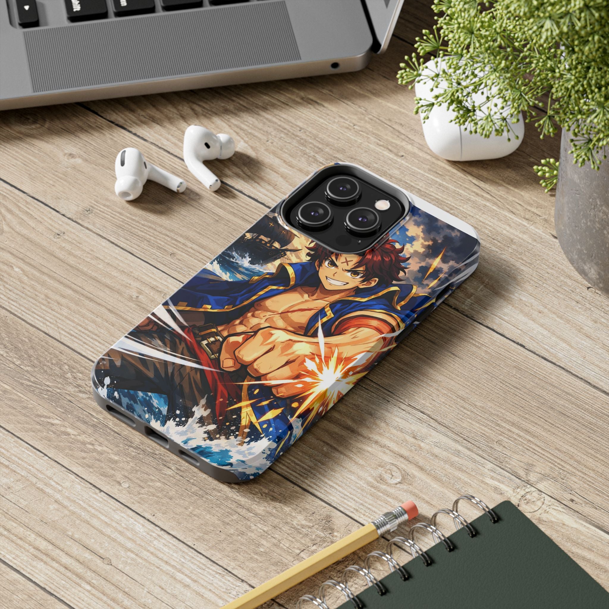 Rubber Captain Anime Phone Case