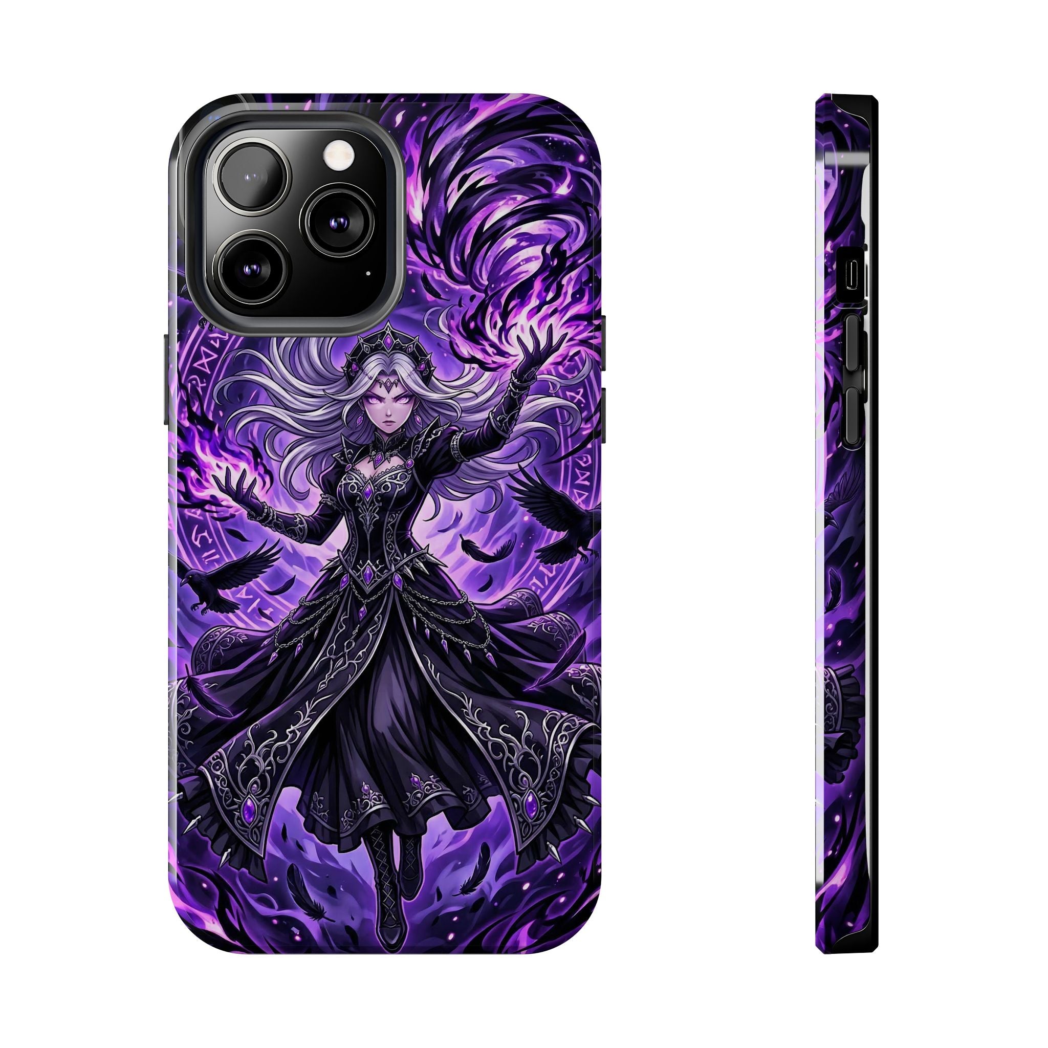 Dark Sorceress Anime Phone Case - Tough Case