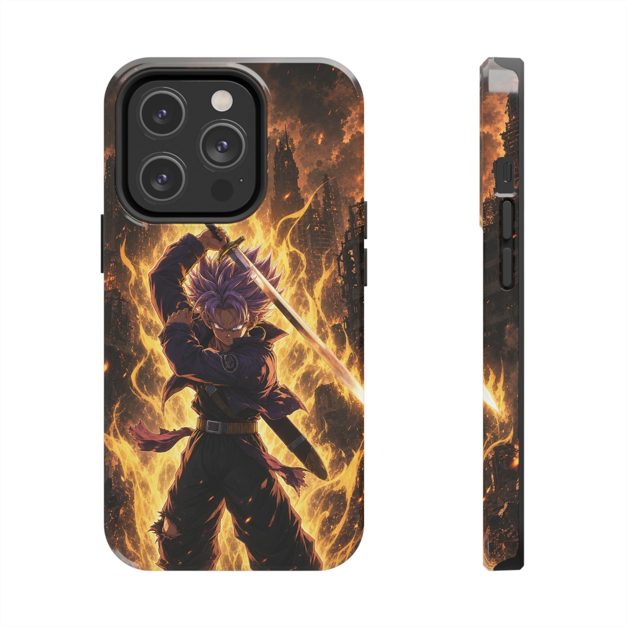 Future Trunks Last Hope Anime Phone Case - Tough Case