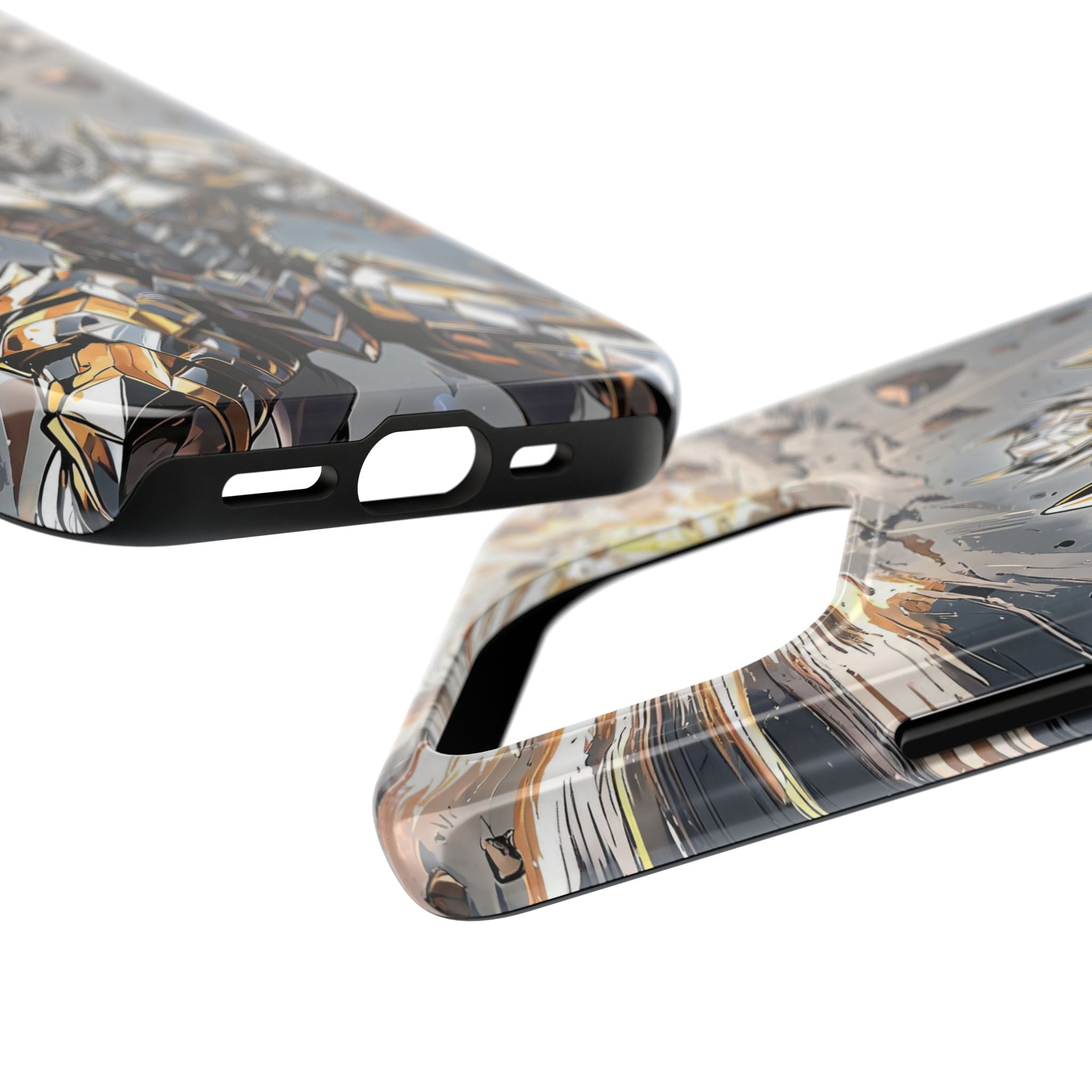 Armored Tital Cel Shaded Anime Phone Case - Tough Case