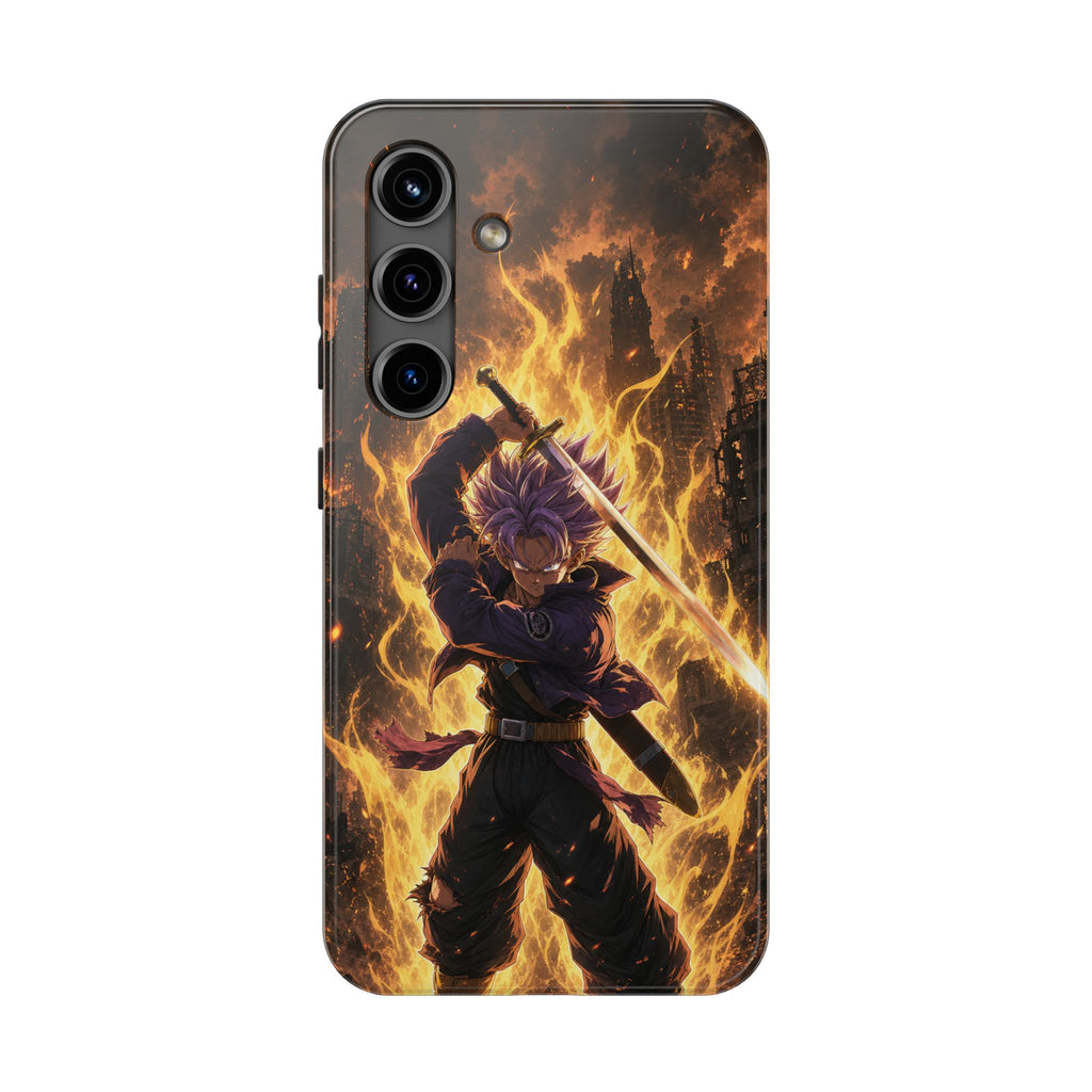 Future Trunks Last Hope Anime Phone Case - Tough Case