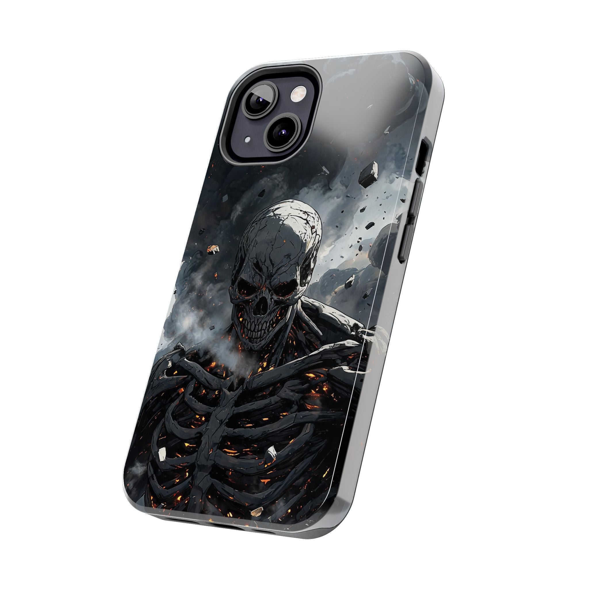 Colossal Titan Skull Rising Anime Phone Case - Tough Case