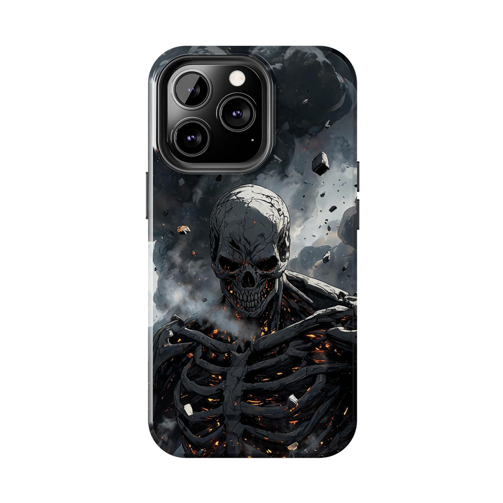 Colossal Titan Skull Rising Anime Phone Case - Tough Case