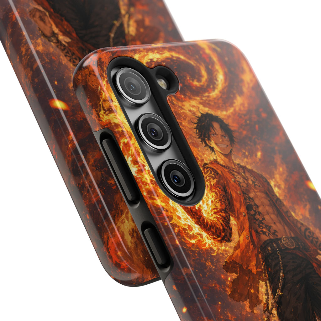 Ace Fire Fist Anime Phone Case - Tough Case