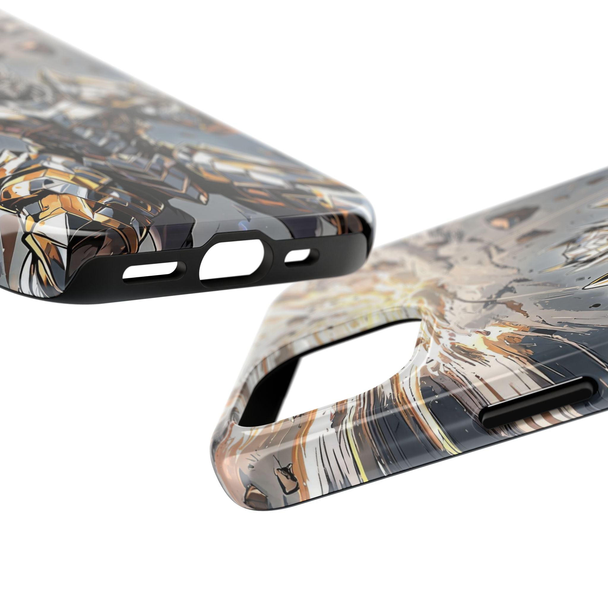 Armored Tital Cel Shaded Anime Phone Case - Tough Case