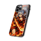 Flame Swordsman Anime Phone Case - Tough Case
