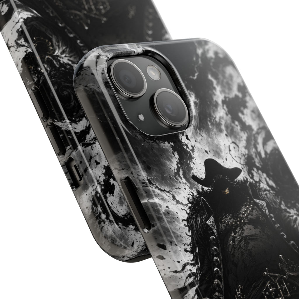 Blackbeard Darkness Unleashed Anime Phone Case - Tough Case