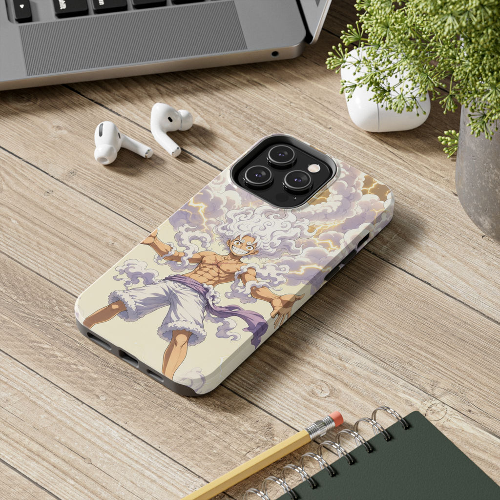 Gear Fifth Luffy Sun God Anime Phone Case - Tough Case