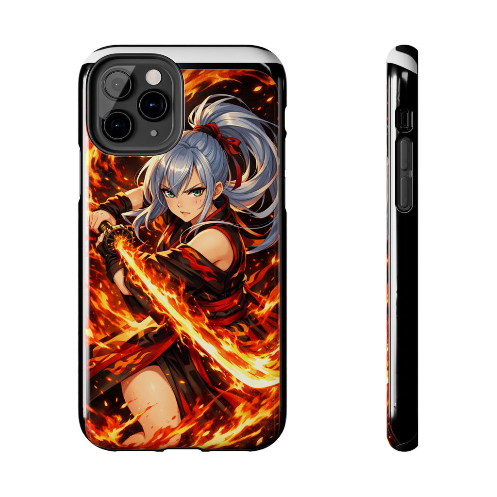 Flame Swordsman Anime Phone Case - Tough Case