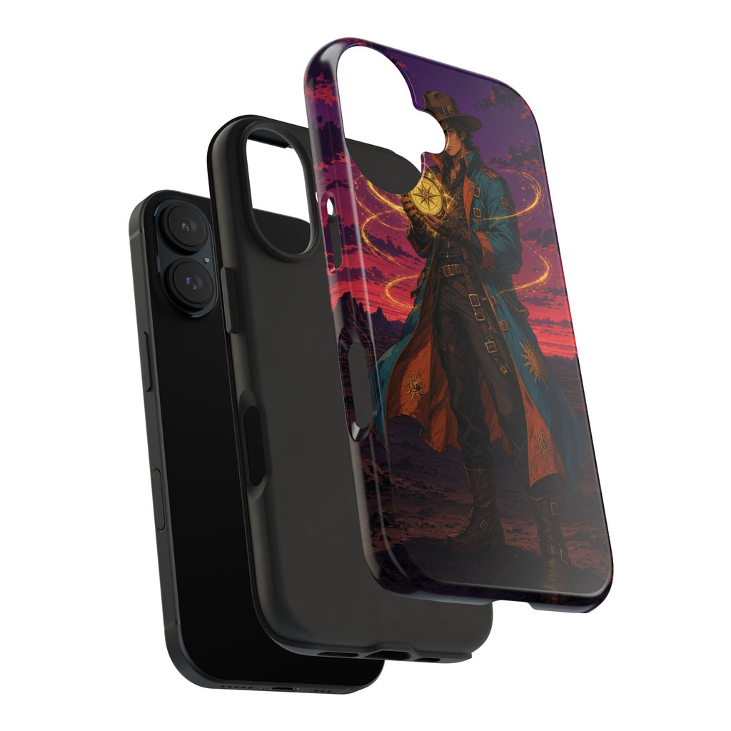 Desert Compass Racer Anime Phone Case - Tough Case