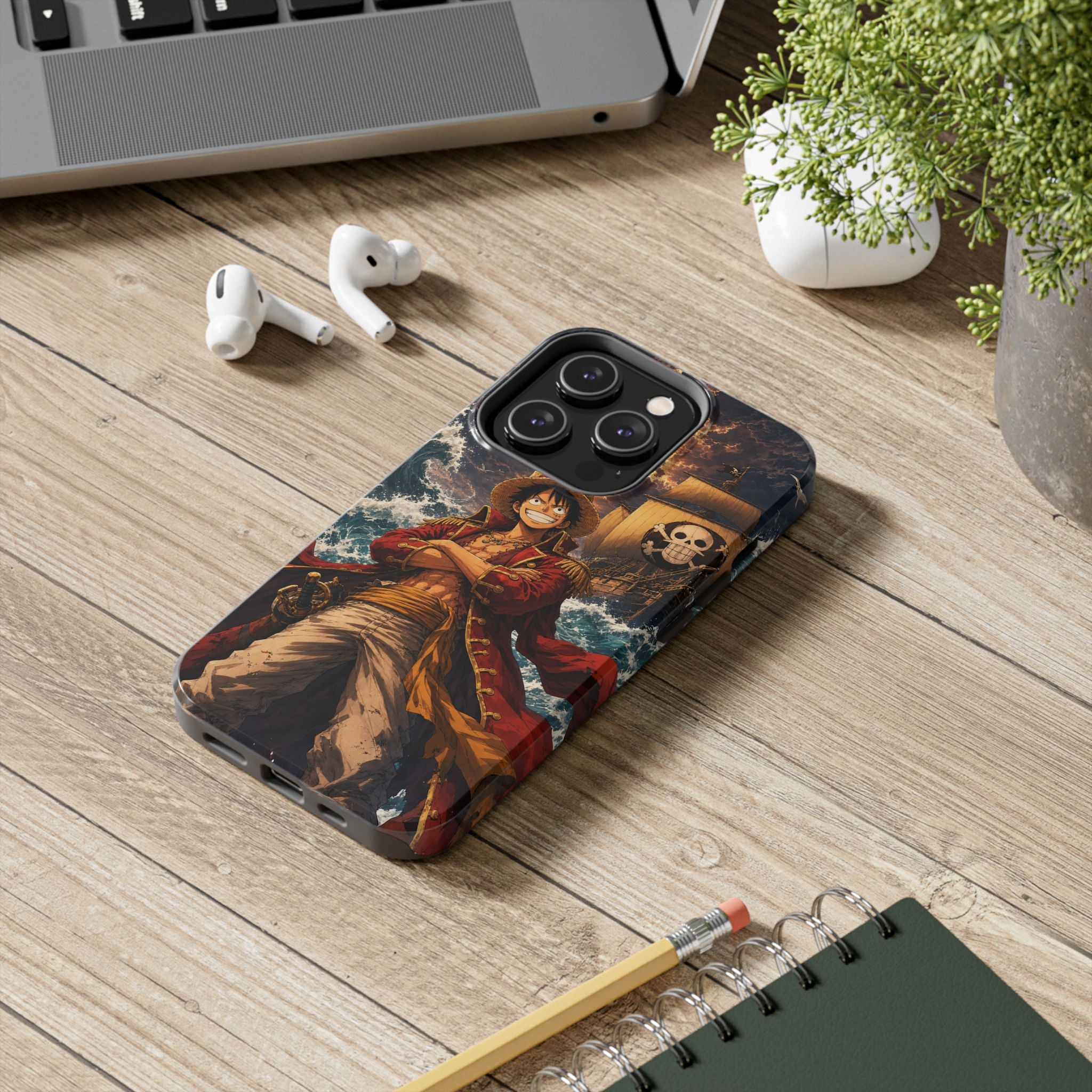 Luffy Pirate King Anime Phone Case - Tough Case