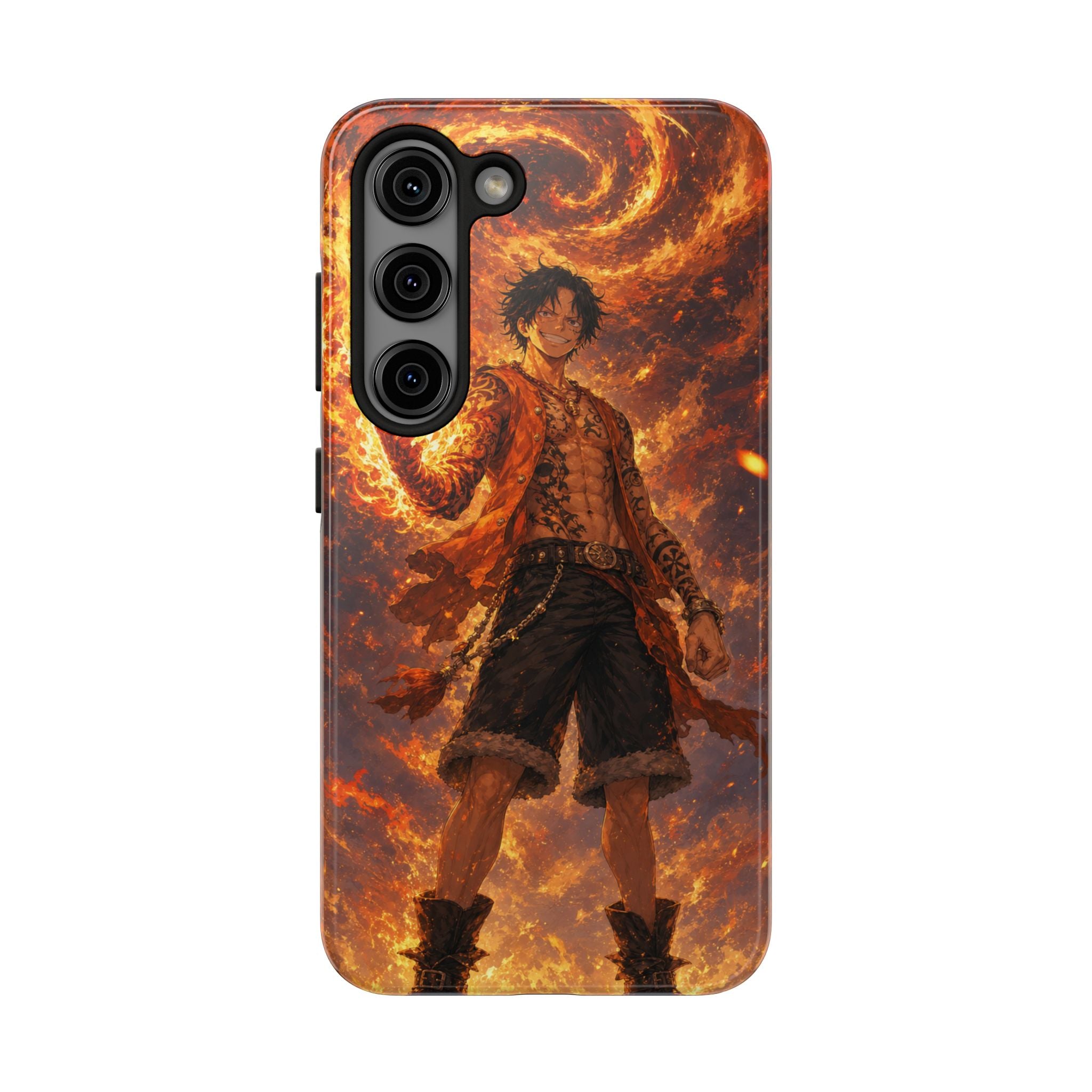 Ace Fire Fist Anime Phone Case - Tough Case