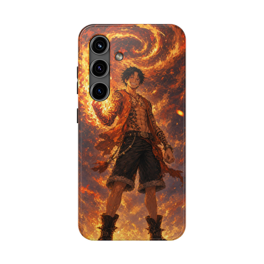 Ace Fire Fist Anime Phone Case - Tough Case