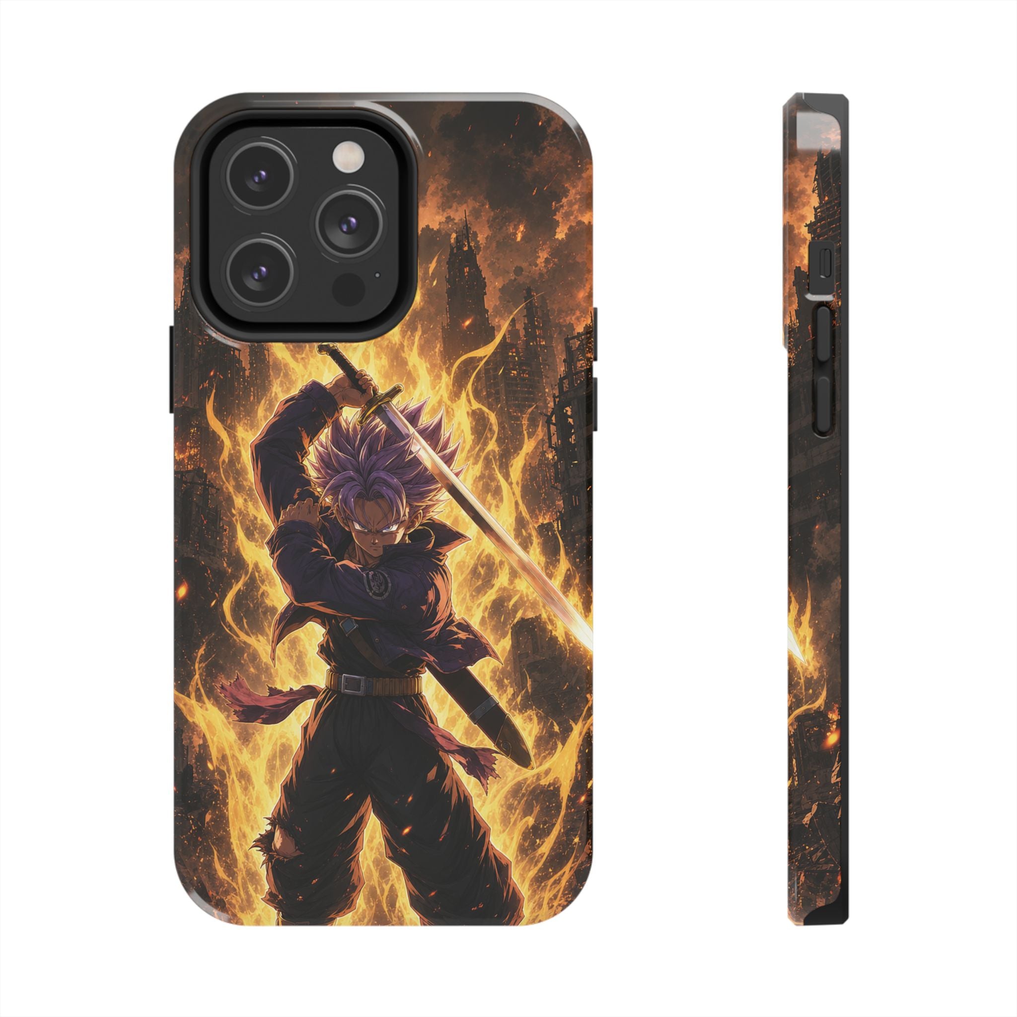 Future Trunks Last Hope Anime Phone Case - Tough Case