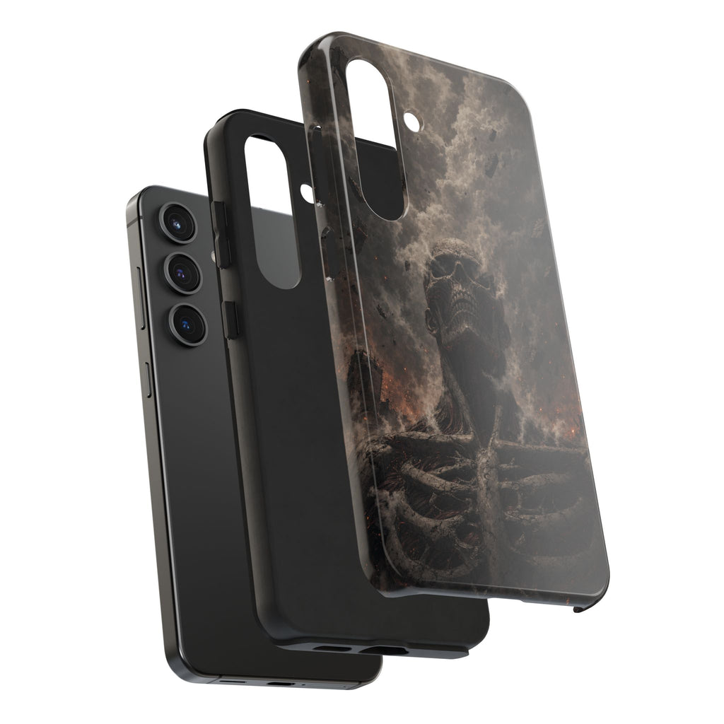 Colossal Titan Steam God Anime Phone Case - Tough Case