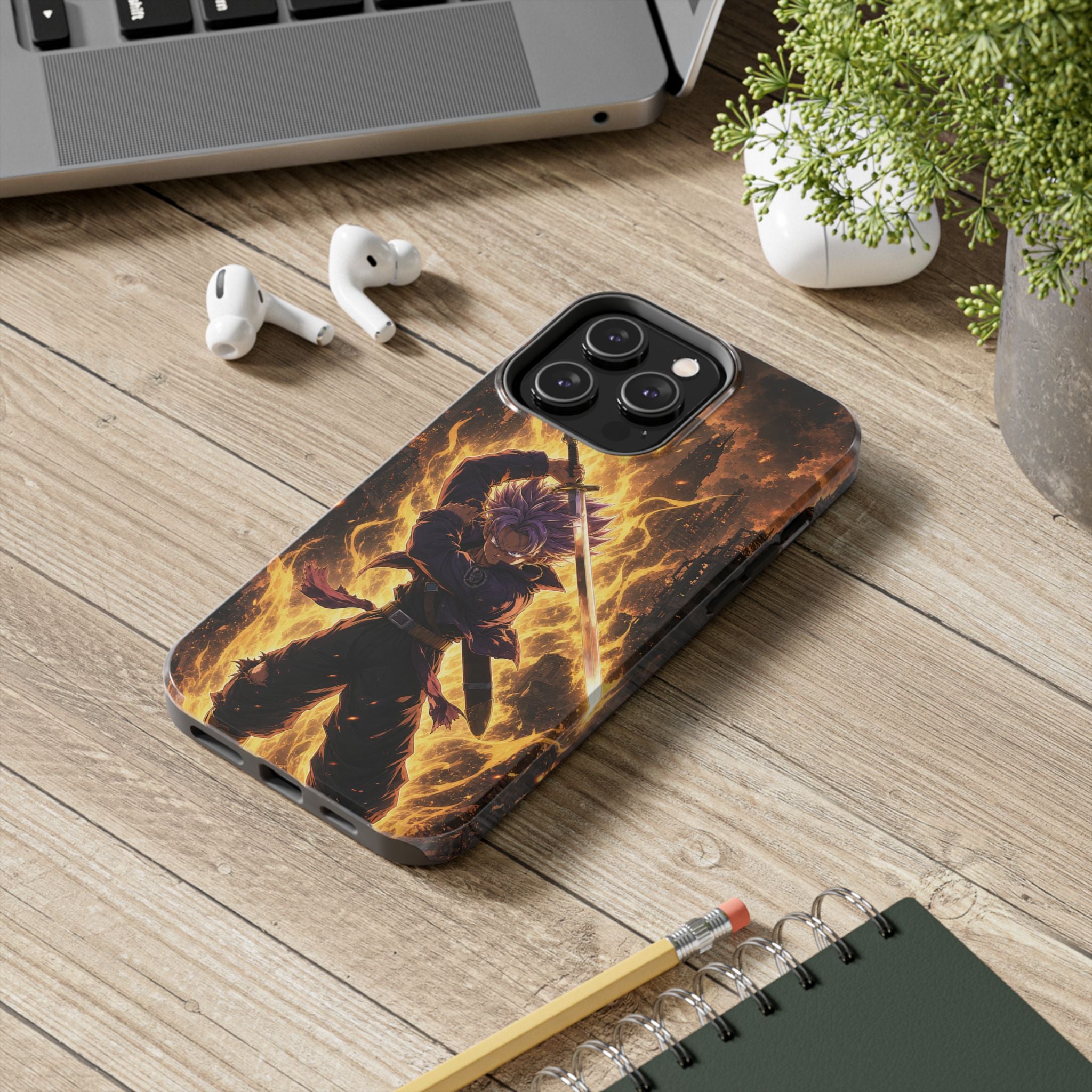 Future Trunks Last Hope Anime Phone Case - Tough Case