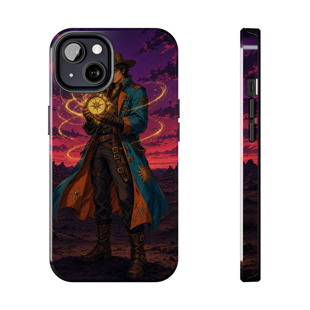 Desert Compass Racer Anime Phone Case - Tough Case