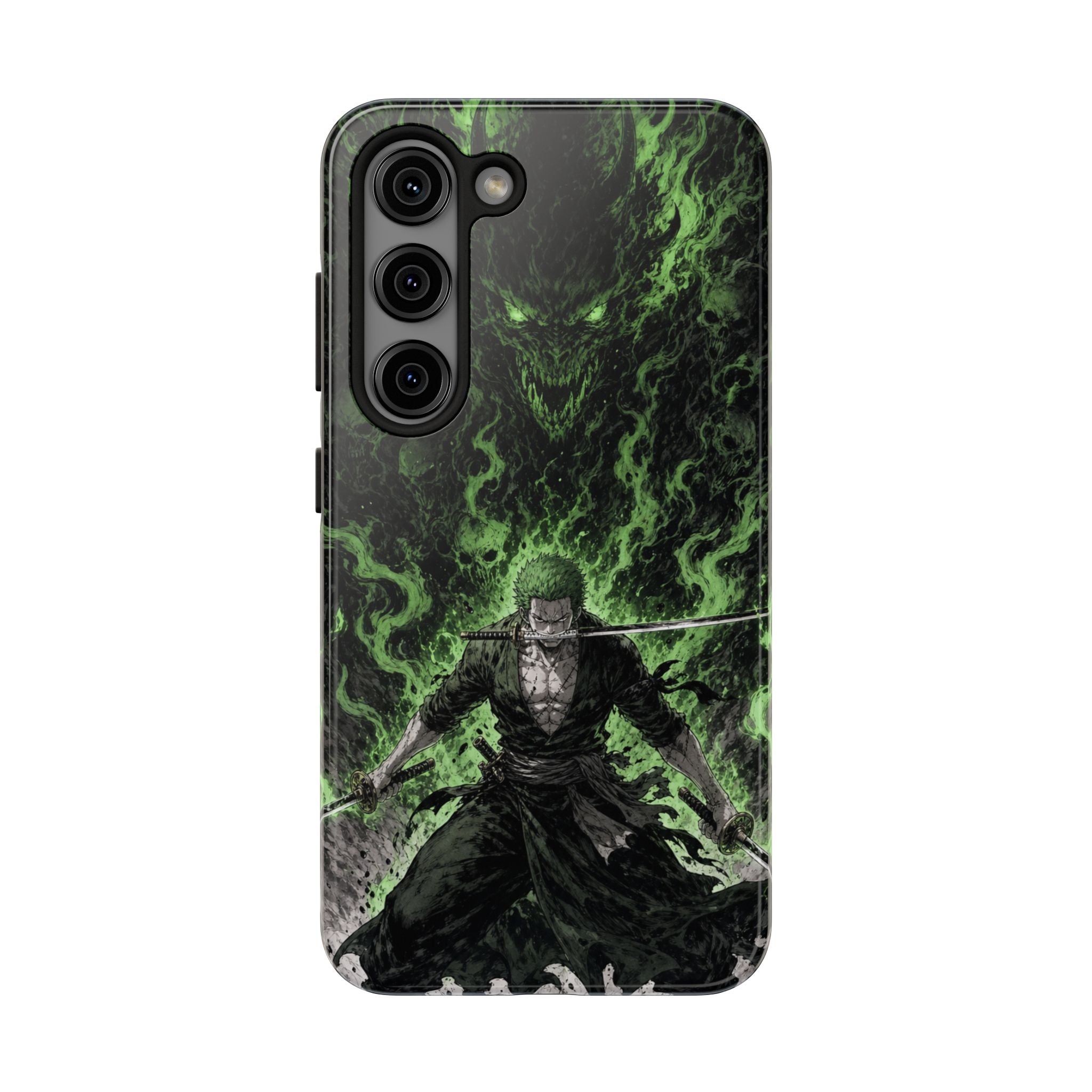 Zoro King of Hell Anime Phone Case - Tough Case