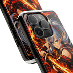 Flame Swordsman Anime Phone Case - Tough Case