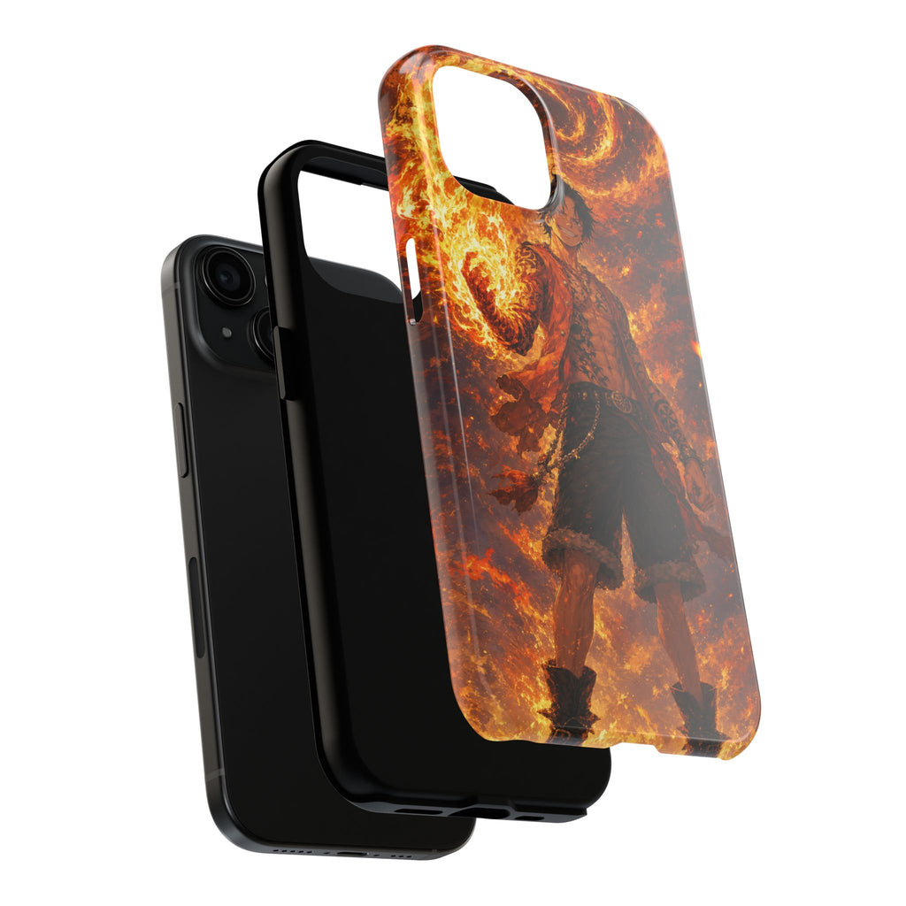 Ace Fire Fist Anime Phone Case - Tough Case