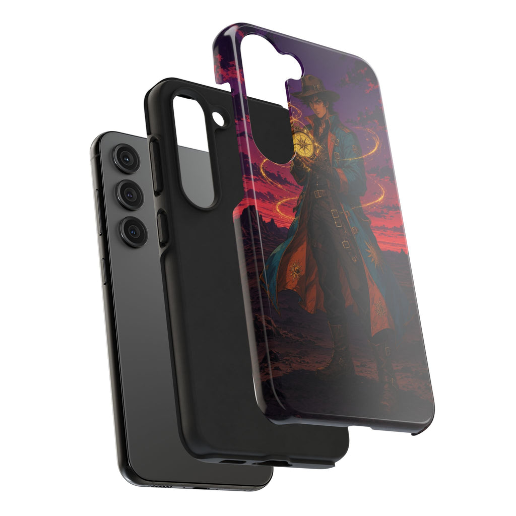 Desert Compass Racer Anime Phone Case - Tough Case
