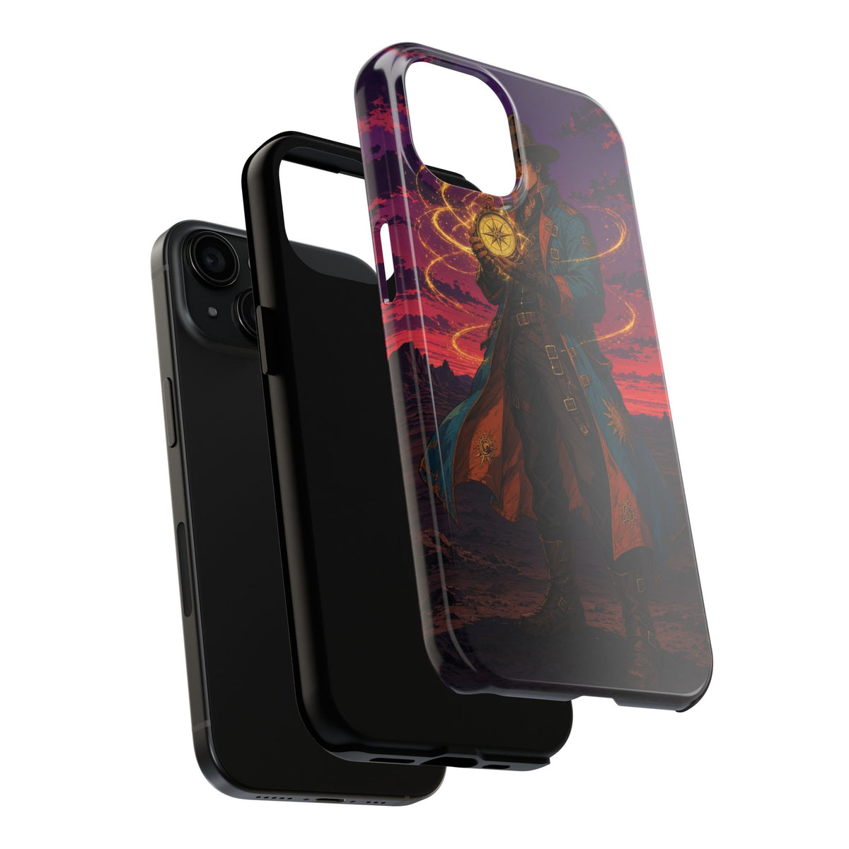 Desert Compass Racer Anime Phone Case - Tough Case