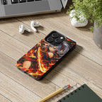 Flame Swordsman Anime Phone Case - Tough Case